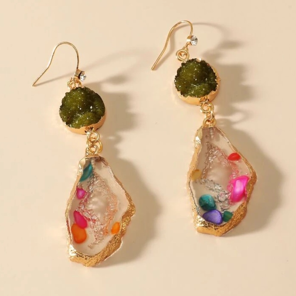 Stonedrop Earrings